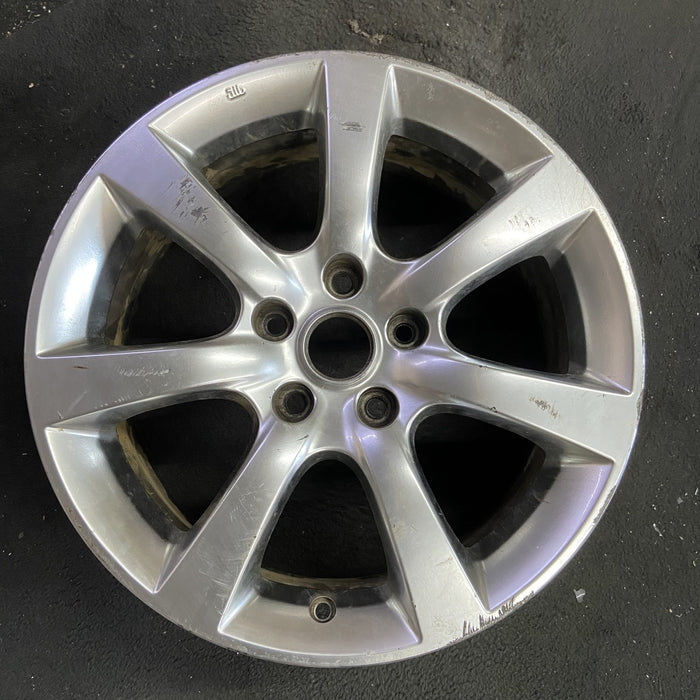 17" INFINITI G35 05-06 17x7 , 7 spoke Original OEM Wheel Rim - Angle View