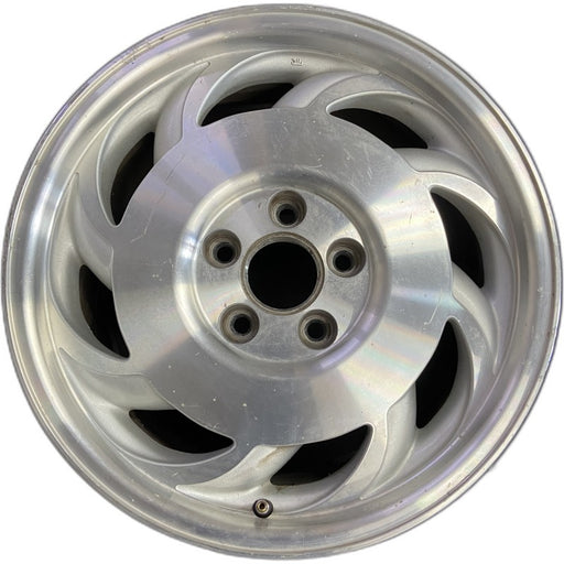 17" CORVETTE 91-92 exc. ZR1; 17x9.5 frt rear L. Original OEM Wheel Rim - Front View