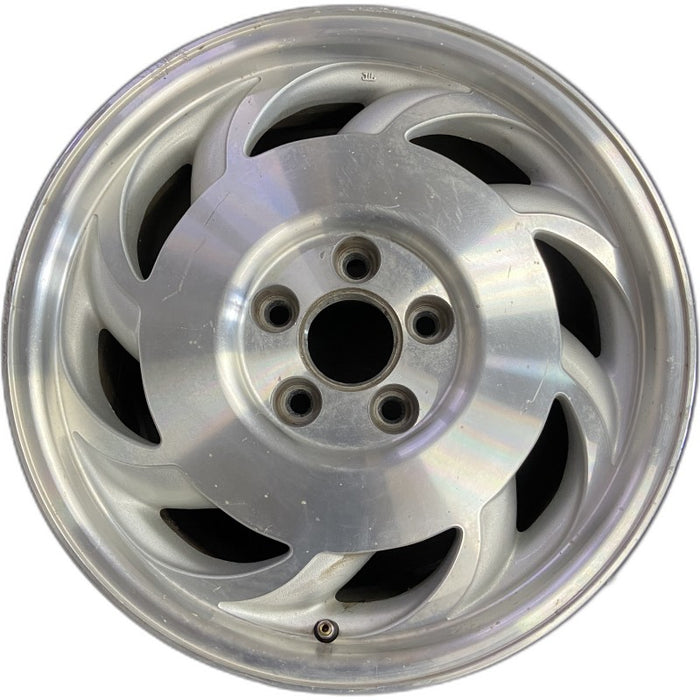 17" CORVETTE 91-92 exc. ZR1; 17x9.5 frt rear L. Original OEM Wheel Rim - Front View
