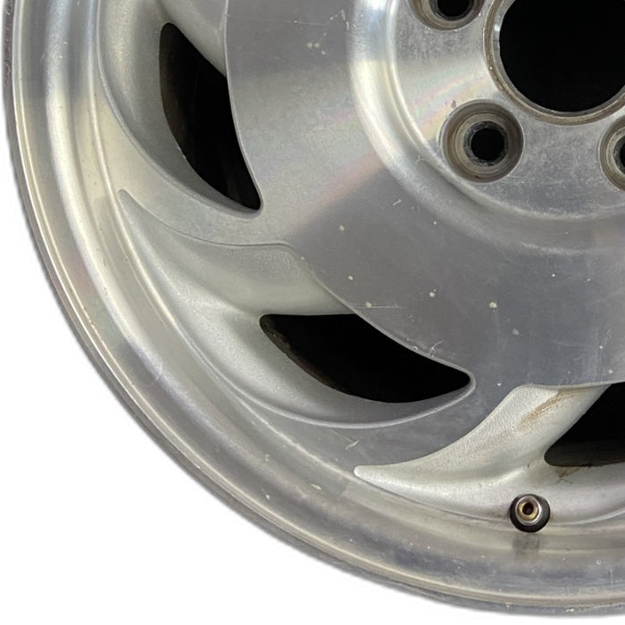 17" CORVETTE 91-92 exc. ZR1; 17x9.5 frt rear L. Original OEM Wheel Rim - Back View