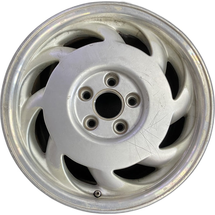 17" CORVETTE 91-92 exc. ZR1; 17x9.5 frt rear R. Original OEM Wheel Rim - Front View