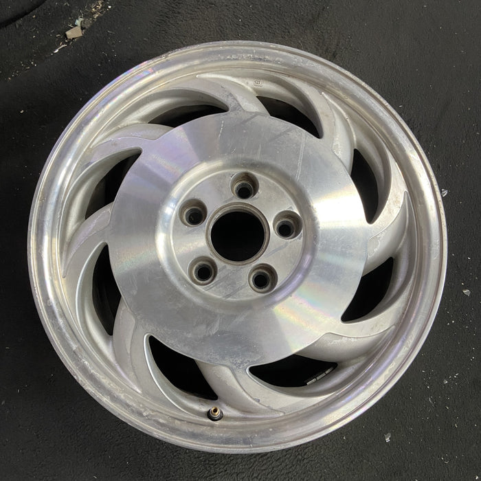 17" CORVETTE 93-95 exc. ZR1; 17x8.5 , R. Original OEM Wheel Rim - Angle View