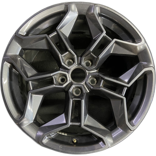 20" CHARGER 24-26 20x9, black Original OEM Wheel Rim - Front View