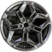 20" CHARGER 24-26 20x9, black Original OEM Wheel Rim - Front View