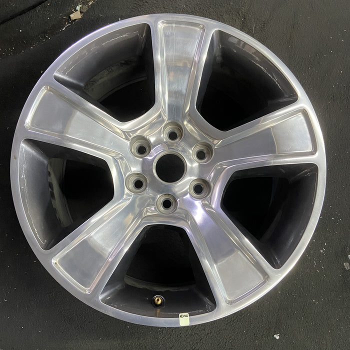 20" DODGE 1500 PICKUP 19-21 , 20x9, , 5 spoke, opt WRF Original OEM Wheel Rim - Angle View