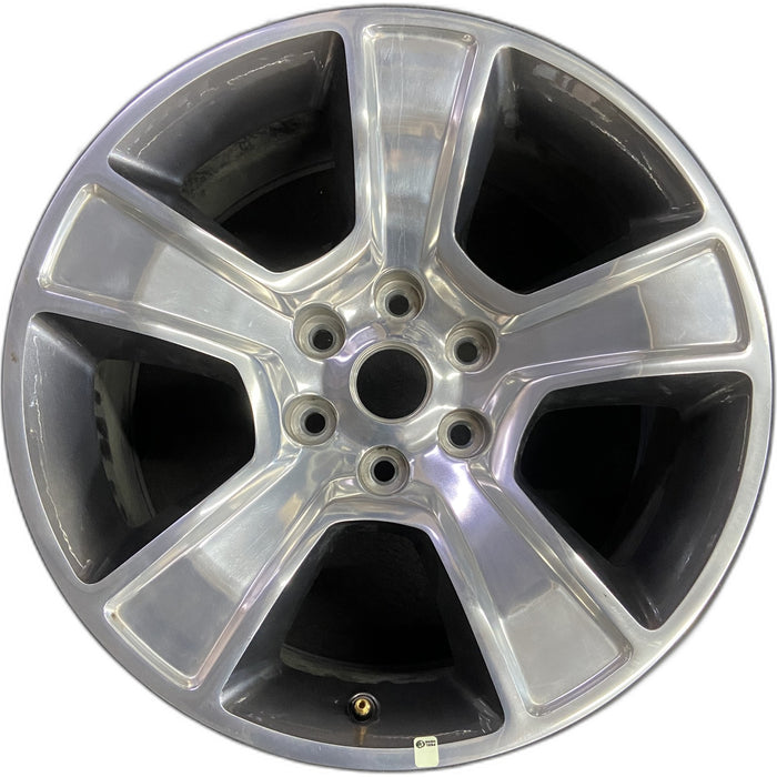 20" DODGE 1500 PICKUP 19-21 , 20x9, , 5 spoke, opt WRF Original OEM Wheel Rim - Front View