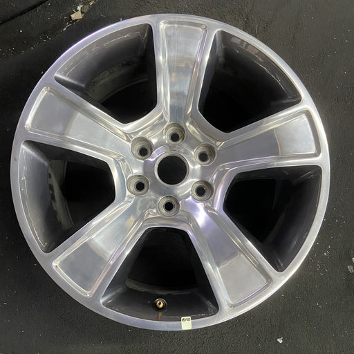 20" DODGE 1500 PICKUP 19-21 , 20x9, , 5 spoke, opt WRF Original OEM Wheel Rim - Angle View