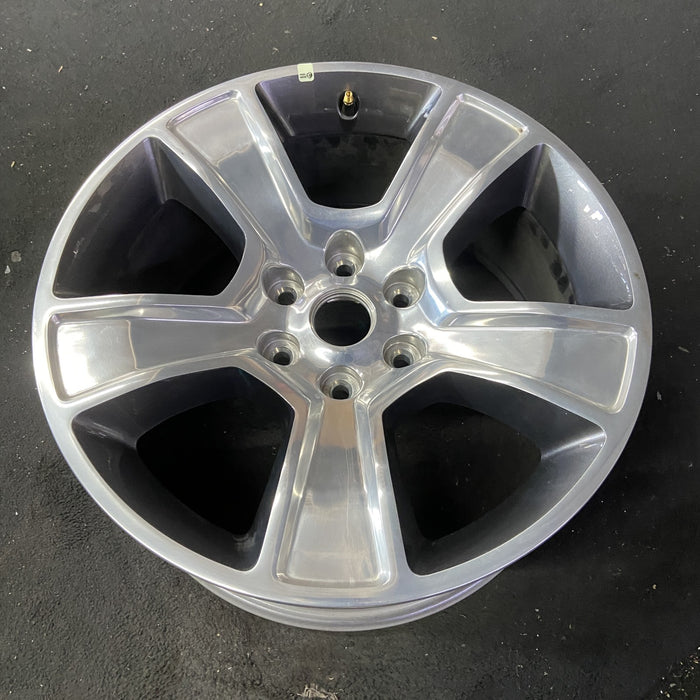 20" DODGE 1500 PICKUP 19-21 , 20x9, , 5 spoke, opt WRF Original OEM Wheel Rim - Close-Up Detail