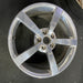 19" CORVETTE 08 19x10 , 5 single spoke, polished Original OEM Wheel Rim - Side Profile