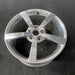 19" CORVETTE 08 19x10 , 5 single spoke, polished Original OEM Wheel Rim - Close-Up Detail