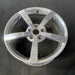 19" CORVETTE 08 19x10 , 5 single spoke, polished Original OEM Wheel Rim - Close-Up Detail