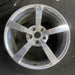 19" CORVETTE 08 19x10 , 5 single spoke, polished Original OEM Wheel Rim - Angle View