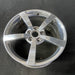 19" CORVETTE 08 19x10 , 5 single spoke, polished Original OEM Wheel Rim - Close-Up Detail