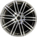 21" PORSCHE CAYENNE 15-18 21x10 , 20 spoke, inlay Original OEM Wheel Rim - Front View