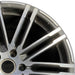 21" PORSCHE CAYENNE 15-18 21x10 alloy 20 spoke inlay Original OEM Wheel Rim - Side Profile
