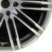 21" PORSCHE CAYENNE 15-18 21x10 alloy 20 spoke inlay Original OEM Wheel Rim - Close-Up Detail