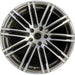 21" PORSCHE CAYENNE 15-18 21x10 , 20 spoke, inlay Original OEM Wheel Rim - Front View