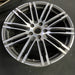 21" PORSCHE CAYENNE 15-18 21x10 , 20 spoke, inlay Original OEM Wheel Rim - Side Profile