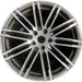 21" PORSCHE CAYENNE 15-18 21x10 , 20 spoke, inlay Original OEM Wheel Rim - Front View