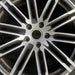 21" PORSCHE CAYENNE 15-18 21x10 alloy 20 spoke inlay Original OEM Wheel Rim - Angle View