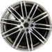 21" PORSCHE CAYENNE 15-18 21x10 , 20 spoke, inlay Original OEM Wheel Rim - Front View