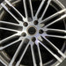 21" PORSCHE CAYENNE 15-18 21x10 alloy 20 spoke inlay Original OEM Wheel Rim - Angle View