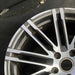 21" PORSCHE CAYENNE 15-18 21x10 alloy 20 spoke inlay Original OEM Wheel Rim - Side Profile
