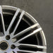 21" PORSCHE CAYENNE 15-18 21x10 alloy 20 spoke inlay Original OEM Wheel Rim - Close-Up Detail