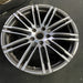 21" PORSCHE CAYENNE 15-18 21x10 , 20 spoke, inlay Original OEM Wheel Rim - Side Profile