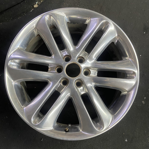 22" FORD F150 PICKUP 13-14 22x9 , Original OEM Wheel Rim - Angle View