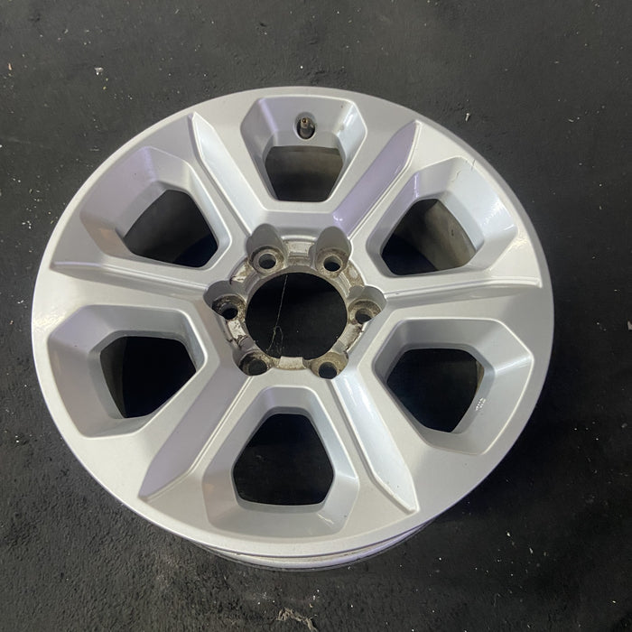 17" 4 RUNNER 14 17x7, alloy Original OEM Wheel Rim - Close-Up Detail
