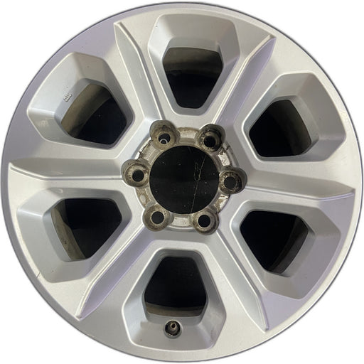 17" 4 RUNNER 14 17x7, alloy Original OEM Wheel Rim - Front View