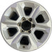 17" 4 RUNNER 14 17x7, alloy Original OEM Wheel Rim - Front View