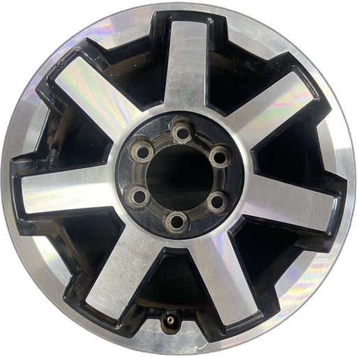17" 4 RUNNER 17-20 17x7.5 alloy 7 spoke Original OEM Wheel Rim - Front View