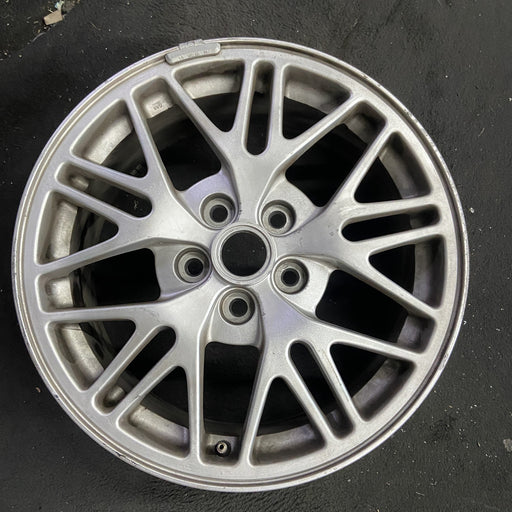 17" BONNEVILLE 00-01 17x7.5, 20 spoke Original OEM Wheel Rim - Angle View