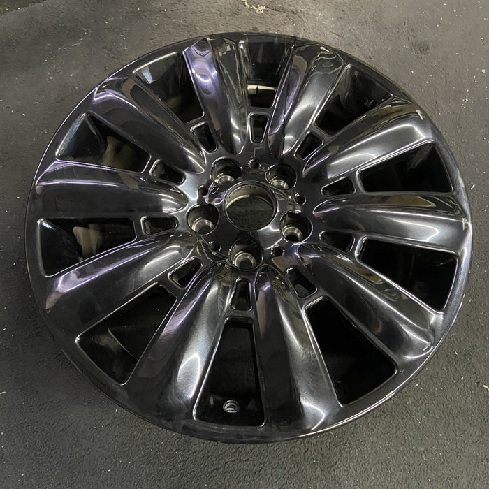 18" COUNTRYMAN 18-23 18x7.5, 10 spoke, black Original OEM Wheel Rim - Side Profile