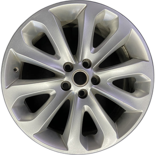 20" RANGE ROVER 13-17 , 20x8.5, , shadow chrome Original OEM Wheel Rim - Front View