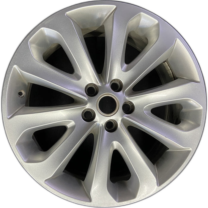 20" RANGE ROVER 13-17 , 20x8.5, , shadow chrome Original OEM Wheel Rim - Front View