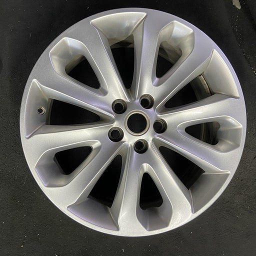 20" RANGE ROVER 13-17 , 20x8.5, , shadow chrome Original OEM Wheel Rim - Angle View