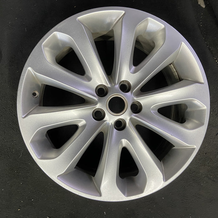 20" RANGE ROVER 13-17 , 20x8.5, , shadow chrome Original OEM Wheel Rim - Angle View