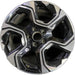 18" CR-V 17-19 18x7.5 alloy machined face black Touring Original OEM Wheel Rim - Front View