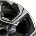 18" CR-V 17-19 18x7.5 alloy machined face black Touring Original OEM Wheel Rim - Side Profile