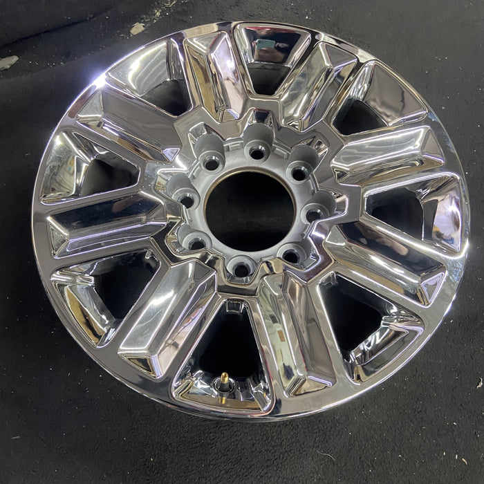 20" SILVERADO 2500 PICKUP 24-25 20x8.5, opt S8B Original OEM Wheel Rim - Side Profile