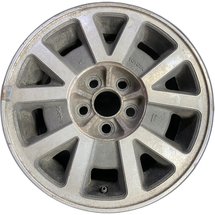 14" CELICA 86-87 14x6, alloy Original OEM Wheel Rim - Front View