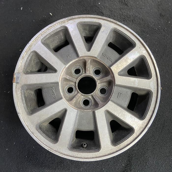 14" CELICA 86-87 14x6, alloy Original OEM Wheel Rim - Angle View