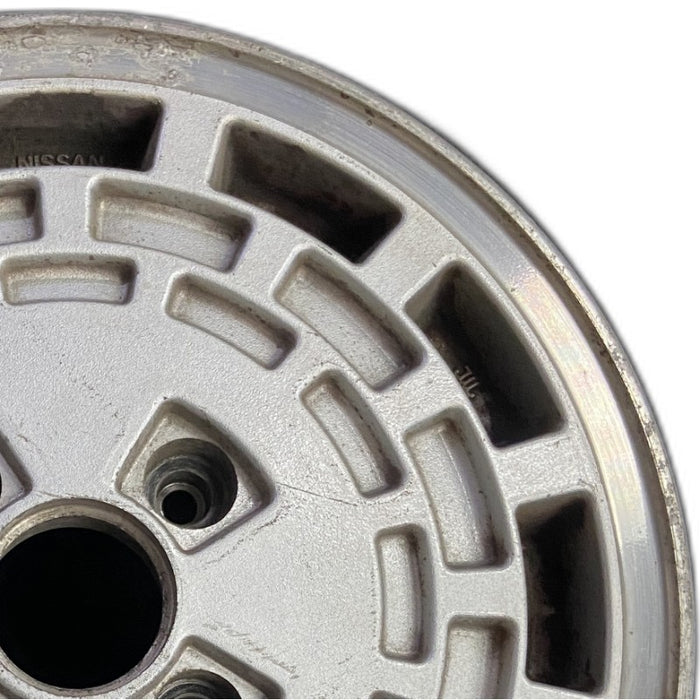15" MAXIMA 85-86 15x6 alloy silver Original OEM Wheel Rim - Side Profile