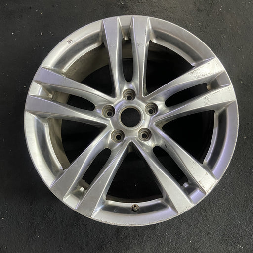 18" INFINITI G37 10 18x8 , Conv Original OEM Wheel Rim - Angle View