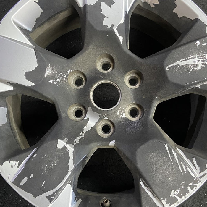 18" DODGE 1500 PICKUP 19 6 lug 18x8 aluminum 5 spoke opt WBB Original OEM Wheel - Angle View