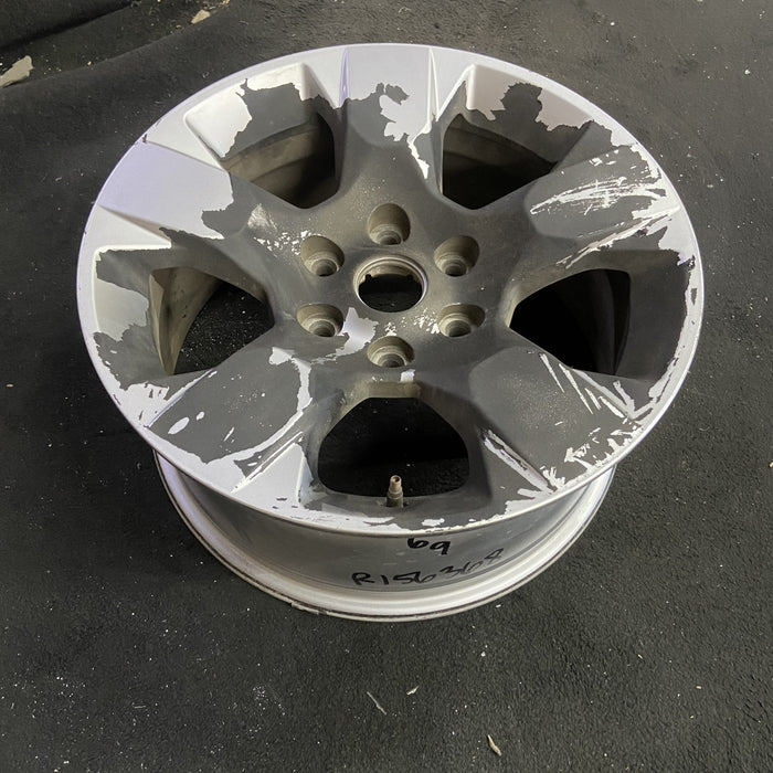 18" DODGE 1500 PICKUP 19 , 18x8 , , 5 spoke , opt WBB Original OEM Wheel Rim - Side Profile