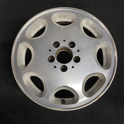 16" MERCEDES E-CLASS 96-99 210 Type; E300D, 16x7.5, 8 hole Original OEM Wheel - Angle View